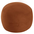 Grid Square Pouf Ottoman, 20"x20"x15"