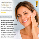 JACKET Sunscreen SPF 50+ | Mineral Sunscreen with Vitamin C | Water Resistant 80 Min, Natural, Reef Safe | UVA/UVB Broad Spectrum Protection for Face & Body, 4 FL Oz