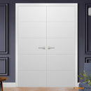 Planum 0770 Painted White Matte Barn Door Slab