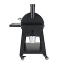 62-Inch Heavy-Duty Portable Wood Pellet BBQ Grill With Cart (SAK91308)