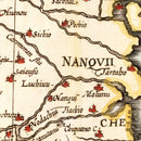 Vintage Map of China 1623