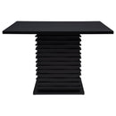 Stanton Square 54-inch Counter Height Dining Table Black