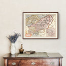 Vintage Map of Russia 1623