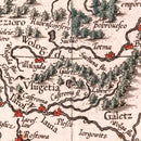 Vintage Map of Russia 1623