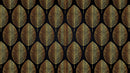 Gold Leave Autumn Pattern Peel and Stick Wallpaper | Removable Wall Mural