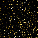 Gold Starry Night Mural