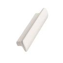Glossy White "Vanilla" Cabinet Knob and Drawer Pull