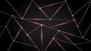 Luxury Polygonal Triangle Pattern Lines Shape. Peel and Stick Wall Mural.