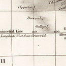 Vintage Western Hemisphere Map 1832