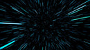 Lightspeed Through Hyperspace Wall Mural. Peel and Sticker Wallpaper.
