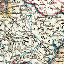 Vintage Map of Sweden & Norway 1832