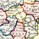 Vintage Map of Russia 1832