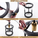 Black Farmhouse Pendant Lights With Adjustable Cords