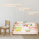 Montessori Kids Bookshelf 28.7x15.7x13.6 Nursery Organizer