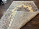 Belgium Power Loomed Wool Rug 6.9 x 9.6, Vintage Oriental Carpet