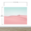 Sand Dunes in Southern California Landscape Wall Mural. Peel and Stick Wallpaper.