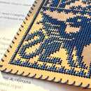 Cardboard Embroidery Kit Bookmark - Castle Guardian WLZ-001