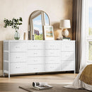 Ultramodern White 63 Inch TV Stand With Integrated Storage