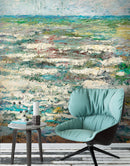 The Sea Painting from 1887 by Jan Toorop. Wall Mural / Peel and Stick Wallpaper.