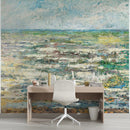 The Sea Painting from 1887 by Jan Toorop. Wall Mural / Peel and Stick Wallpaper.