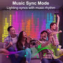 Smart Curtain Lights, Indoor & Outdoor RGB String Lights, Support DIY Pattern