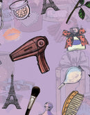 Fashionable Makeup Cosmetic Beauty Room Decor Wall Mural.