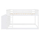 Bunk Bed With 4 Drawers And 3 Shelves