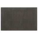 Dalila Rectangular 66-inch Wood Dining Table Dark Grey