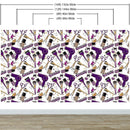 Cosmetic Beauty Room Wall Decor Mural. Fashionista Girl’s Room Decor. Makeup Vanity Decor. Peel and Stick Wallpaper.