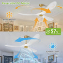 52 Inch Ceiling Fan With Remote DC Motor Indoor Outdoor Use
