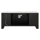 Noralie - 28" TV Stand With Fireplace & LED - Mirrored & Faux Diamonds