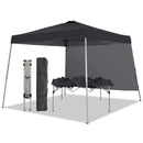 Ainfox 8ft x10ft Pop Up Canopy Tent, Portable Gazebo, Outdoor Canopy for Events With 1/2 SideWall
