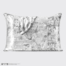 Kitsch x Wonder Woman Satin Pillowcase in Comic Print - Standard