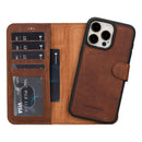 Casper iPhone 14 Series Detachable Leather Wallet Case