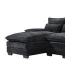 123*55'Modern U-shaped Sectional Sofa with Console,Cup Holders and USB Charger,6 Seat Upholstered Symmetrical Indoor Furniture,Comfy Chenille Cloud Couch with Chaise for Living Room,Apartment,5 Colors