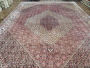 Persian Bijar Rug 8x11 - Herati Mahi Pattern