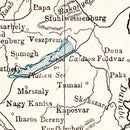 Vintage Map of Austria 1893