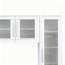 Wall Unit Modern Entertainment Center With Glass Doors