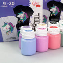 Rosa Talent UNICORN Textile Acrylic Paint Set 9 pastel colors (0.68 oz)