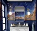 Cosmic Cliffs in the Carina Nebula Photo (NIRCam Image) from NASA, ESA, CSA, STScI. Galaxy Nebula Space Wall Mural | Peel and Stick Wallpaper.