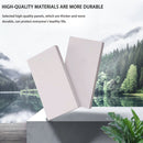 Modern 6 Drawer Dresser with Spacious Countertop and Concealed Handles, Storage Cabinet for Bedroom and Living Room, White MDF