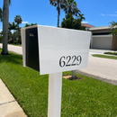 UptownBox-2.0 in ARCTIC WHITE - Modern Mailbox