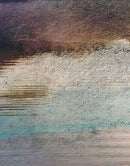 Watercolor Painting of Mountain View Retreat Wall Mural.