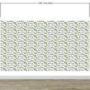 Tiger and Leopard Wallpaper Pattern. Safari Animal Print Wall Mural.