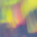 Aurora Borealis Wallpaper, Peel and Stick Wall Mural. Northern Lights Art Painting. Colorful Wallpaper.