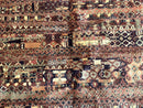 Couristan Rug 8x11 Brown Contemporary Wool Belgium Power Loomed Carpet