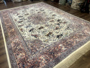 8.8 x 12 Karastan Ivory Hunting Rug