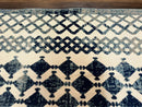 Modern Rug 8x10, Abstract Rug, Oat and Blue, Raised Pattern, Modway Rug Collection
