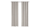 2 Pieces Set, Curtain Panel, Room Darkening, Grommet, Contemporary & Modern