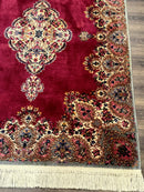 Karastan Rug 4x6 Red Medallion Kirman